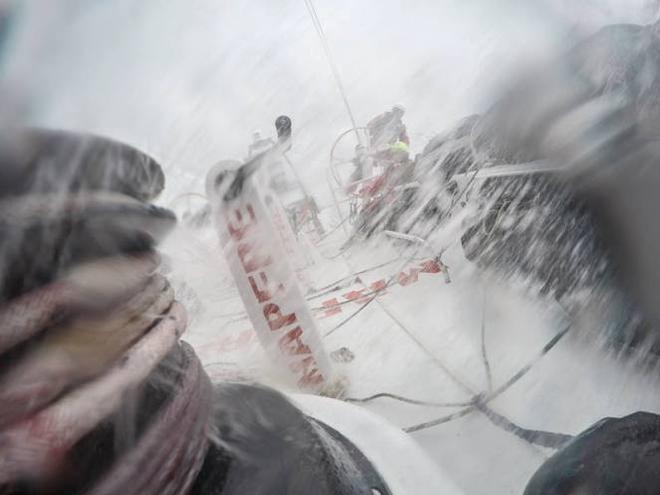 Onboard Mapfre - 50 knots of pure power - Leg five to Itajai -  Volvo Ocean Race 2015 © Francisco Vignale/Mapfre/Volvo Ocean Race